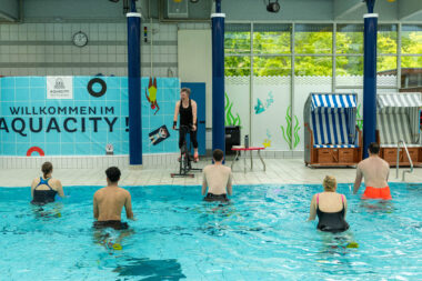 Aqua Spinning im Aquacity